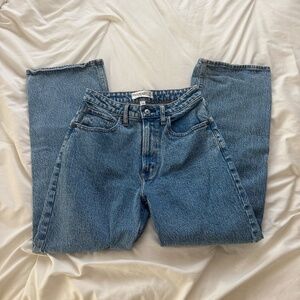 abercrombie 90's relaxed jeans curve love size 26